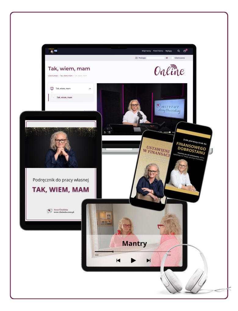 Kurs online Tak, wiem, mam